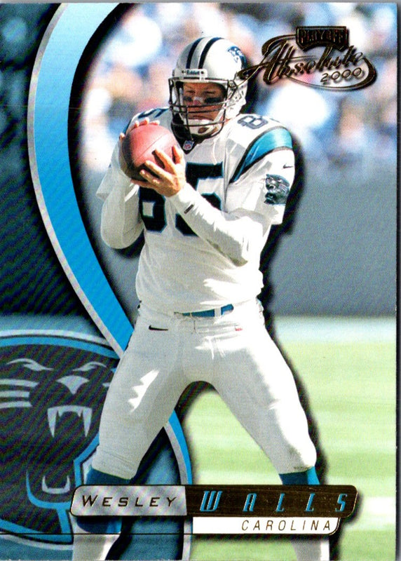 2000 Playoff Absolute Wesley Walls #23
