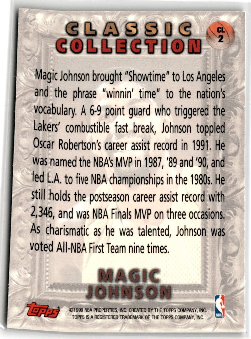 1998 Topps Magic Johnson