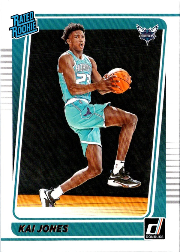 2021 Donruss Rated Rookies Kai Jones #232