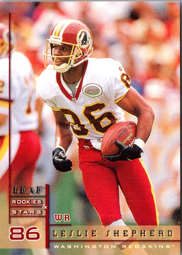 1998 Leaf Rookies & Stars Leslie Shepherd #163