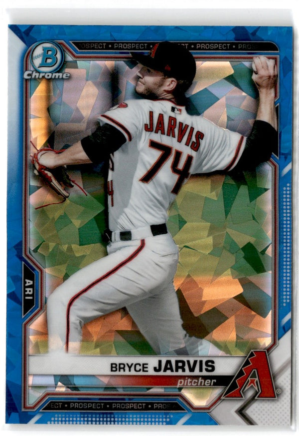 2021 Bowman Draft Chrome Sapphire Bryce Jarvis #BCP-44