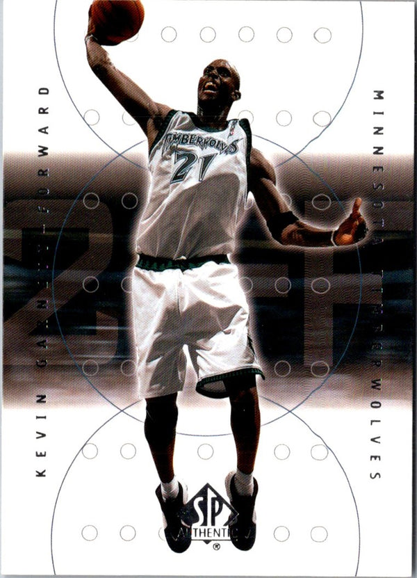 2001 Upper Deck Pros & Prospects Kevin Garnett #48