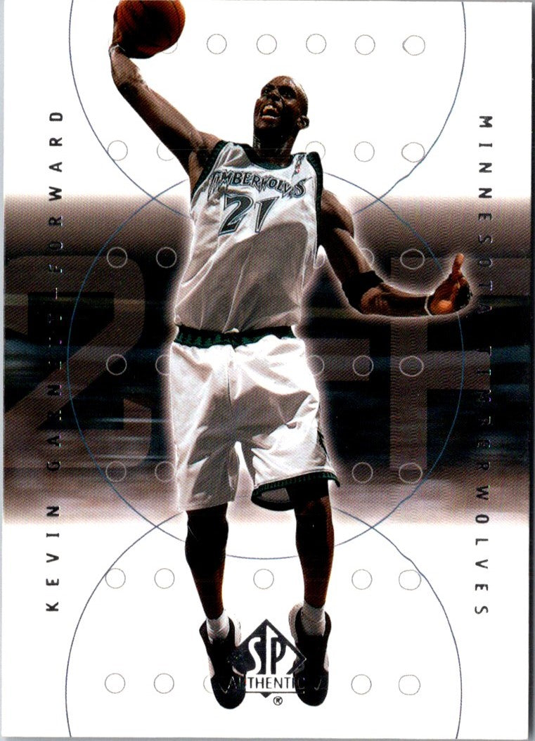 2001 Upper Deck Pros & Prospects Kevin Garnett