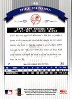 2002 Donruss Classics Mike Mussina #45