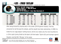 2004 Topps Fred Taylor #90