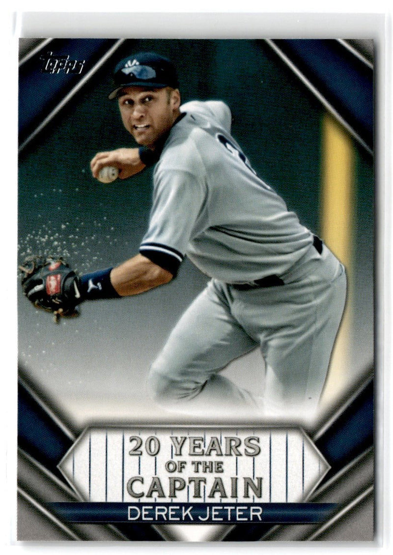 2020 Topps Update 20 Years of The Captain Blue Derek Jeter