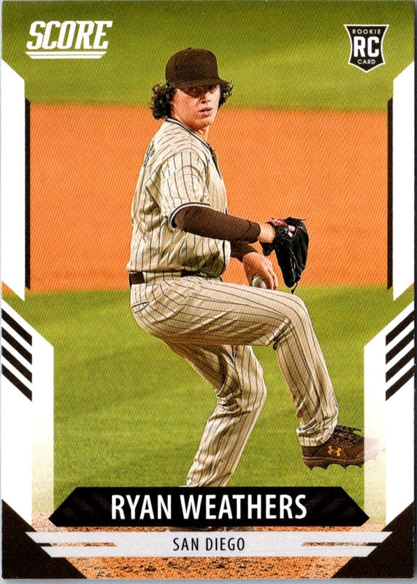 2021 Panini Chronicles Score Ryan Weathers #1