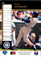 1994 Upper Deck Electric Diamond Eric Anthony #361