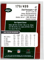2005 Bowman's Best Red Chad Pennington #42 179/499
