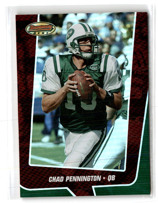 2005 Bowman's Best Red Chad Pennington #42 179/499