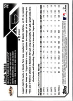 2023 Topps Chrome Logan Webb #32
