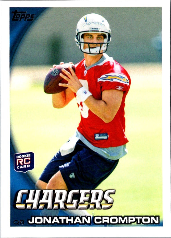 2010 Topps Jonathan Crompton #297 Rookie