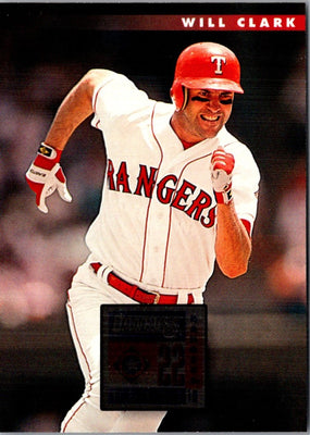 1995 Flair Will Clark #86