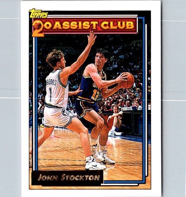 1992 Topps John Stockton #223