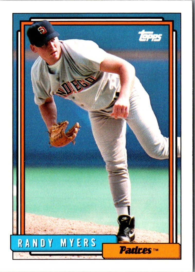 1992 Topps Traded Randy Myers