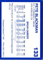 1991 Collegiate Collection UCLA Pete Blackman #133