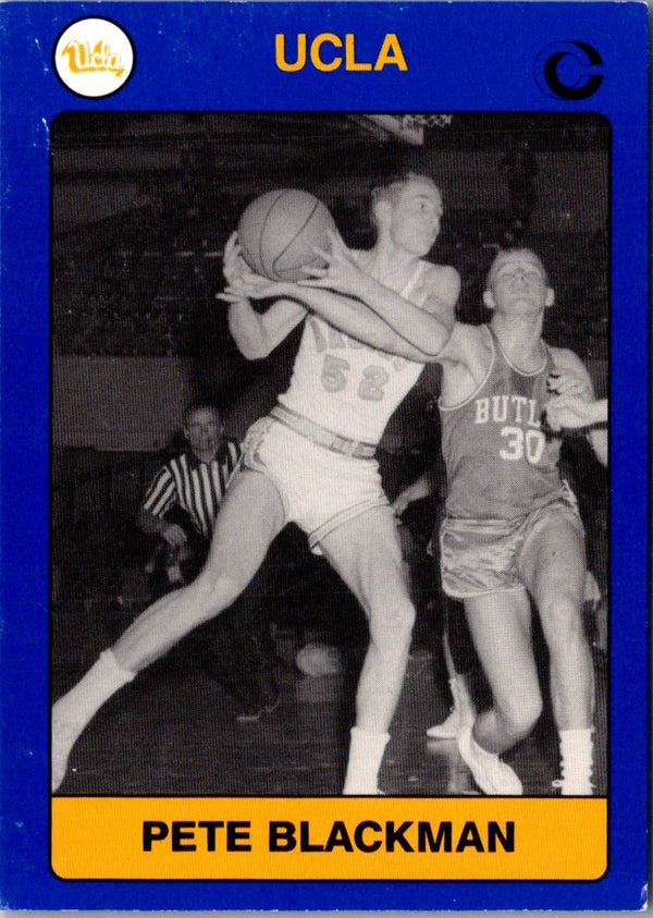 1991 Collegiate Collection UCLA Pete Blackman #133