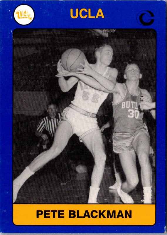 1991 Collegiate Collection UCLA Pete Blackman #133