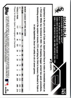 2023 Topps Chrome Oscar ColÃ¡s #145 Rookie