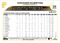 2022 Topps Connor Overton #339 Rookie