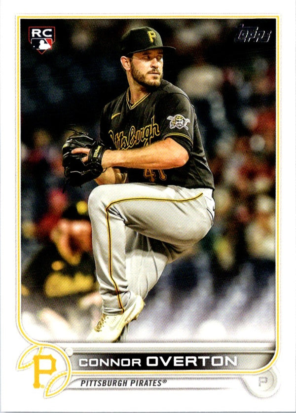 2022 Topps Connor Overton #339 Rookie