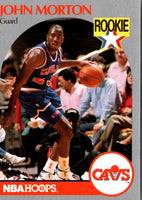 1990 Hoops John Morton #77 Rookie
