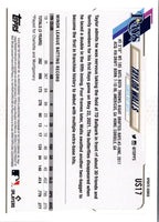 2021 Topps Update Taylor Walls #US17 Rookie