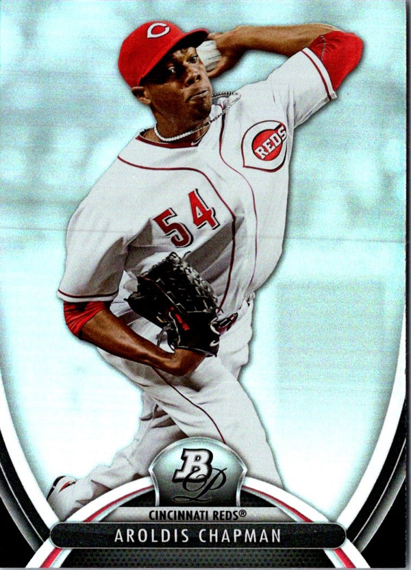 2013 Bowman Platinum Aroldis Chapman #67