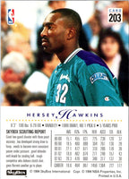 1993 SkyBox Hersey Hawkins #203