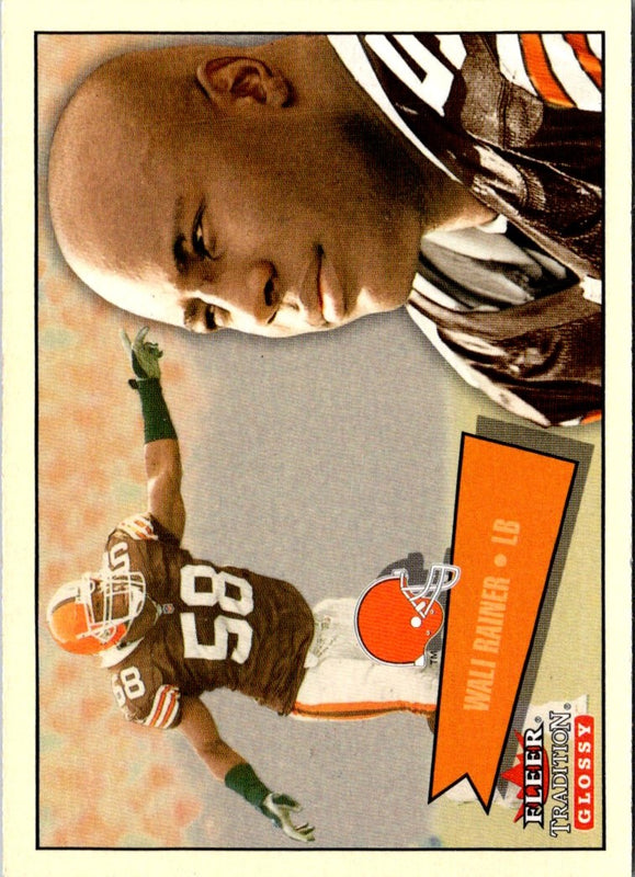 2001 Fleer Tradition Glossy Wali Rainer #49