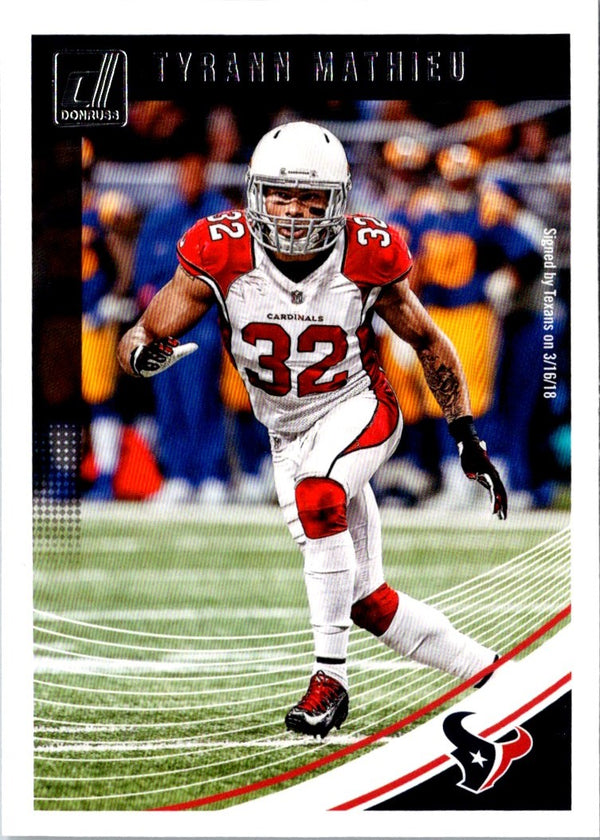 2018 Donruss Tyrann Mathieu #8