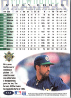 1996 Fleer Ricky Bones #141