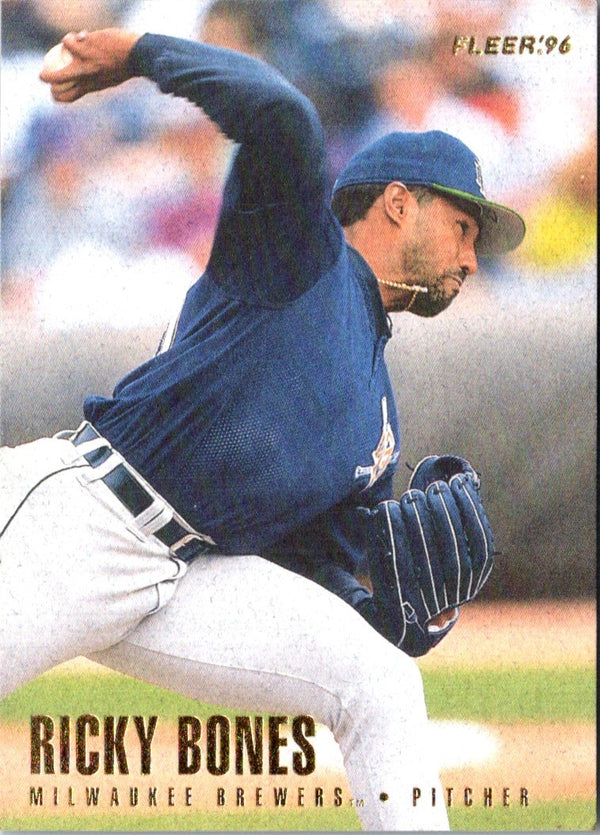 1996 Fleer Ricky Bones #141