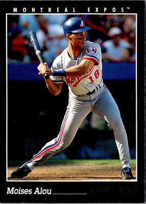 1993 Pinnacle Moises Alou #92