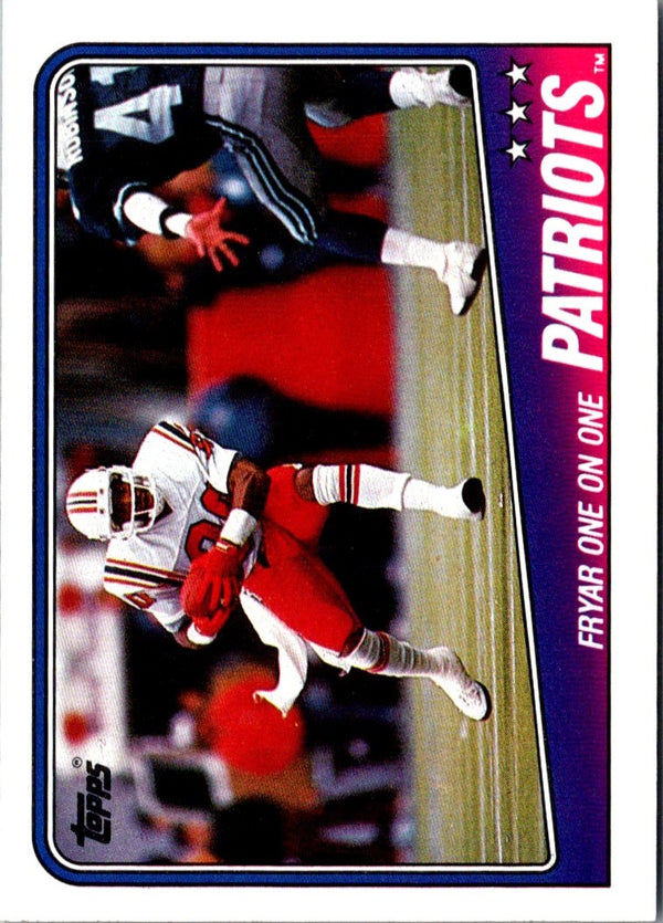 1988 Topps Patriots Team Leaders - Irving Fryar #175