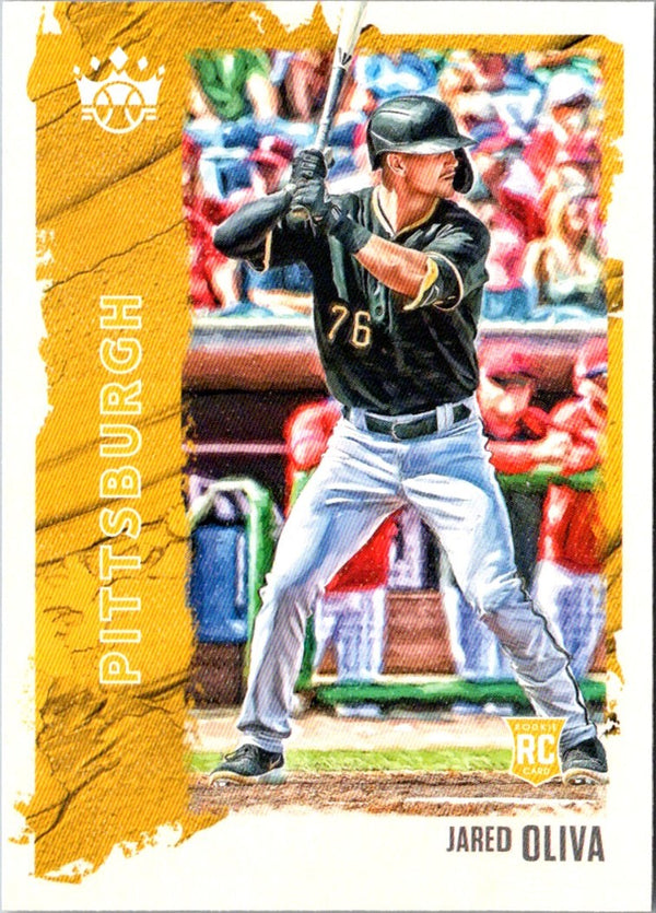 2021 Panini Diamond Kings Jared Oliva #148 Rookie