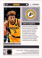 2021 Panini Chronicles Chris Duarte #237