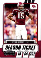 2021 Panini Contenders Draft Picks Ticket Myles Garrett #88