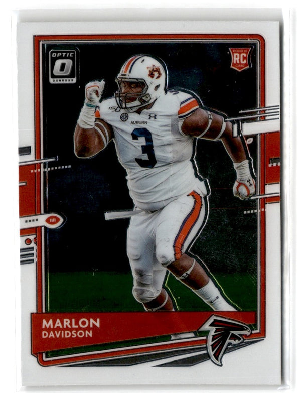 2020 Donruss Optic Marlon Davidson #135 Rookie