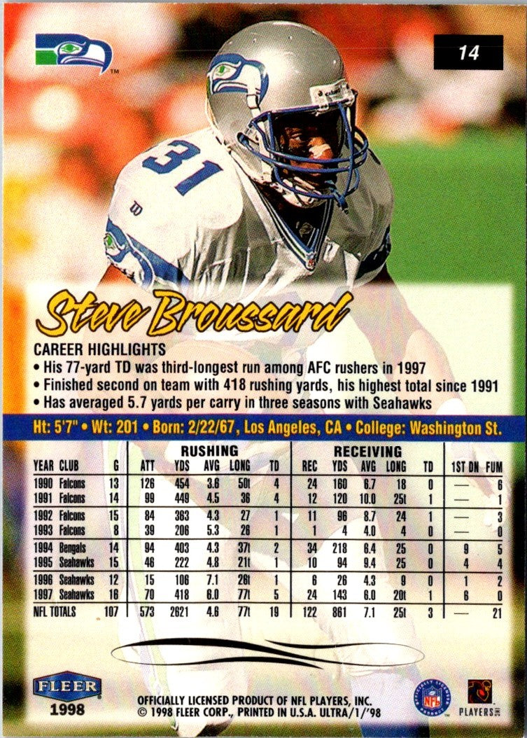 1998 Ultra Steve Broussard