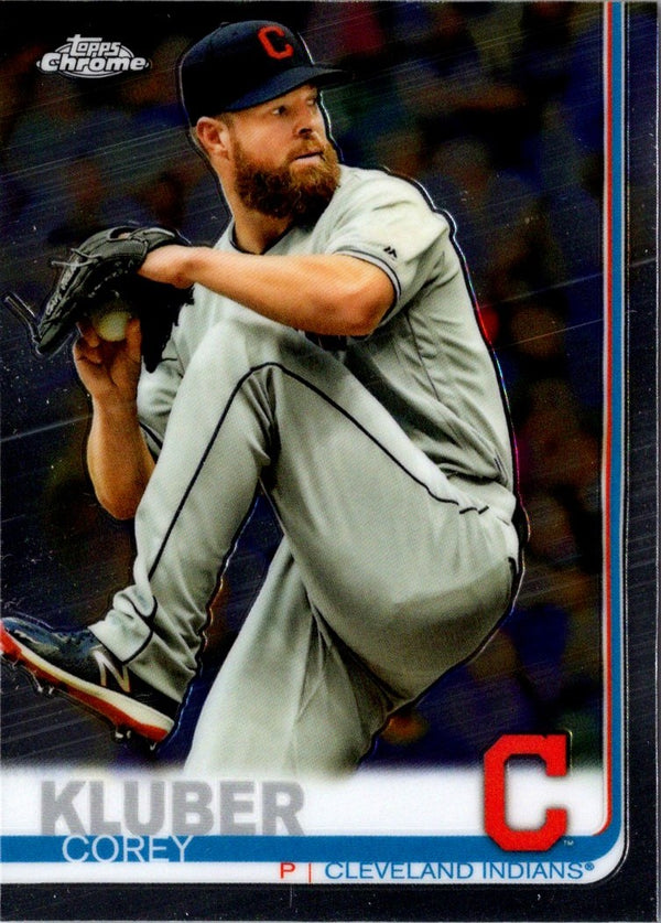 2019 Topps Chrome Corey Kluber #188