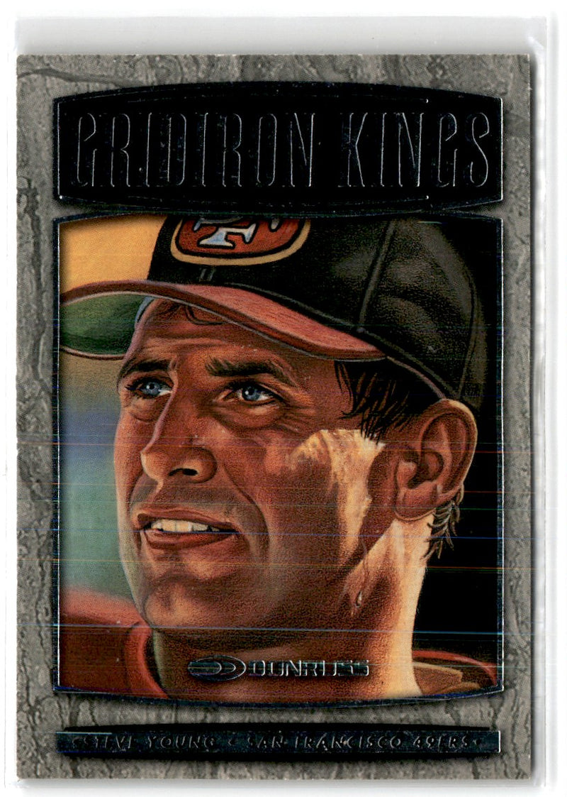 1999 Donruss Gridiron Kings Steve Young