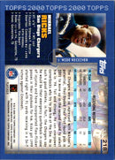 2000 Topps Mikhael Ricks