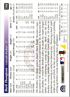 1996 Richmond Camera Braves Chris Brock #6