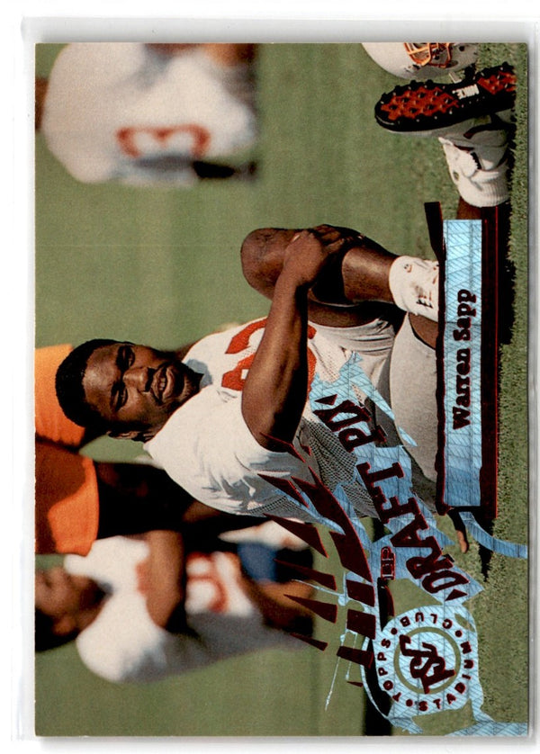 1995 Stadium Club Warren Sapp #D225 Rookie