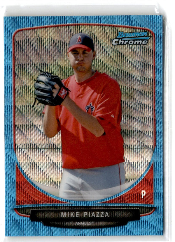 2013 Bowman Chrome Prospects Blue Wave Mike Piazza #BCP130