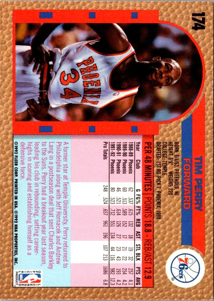 1992 Fleer Tim Perry