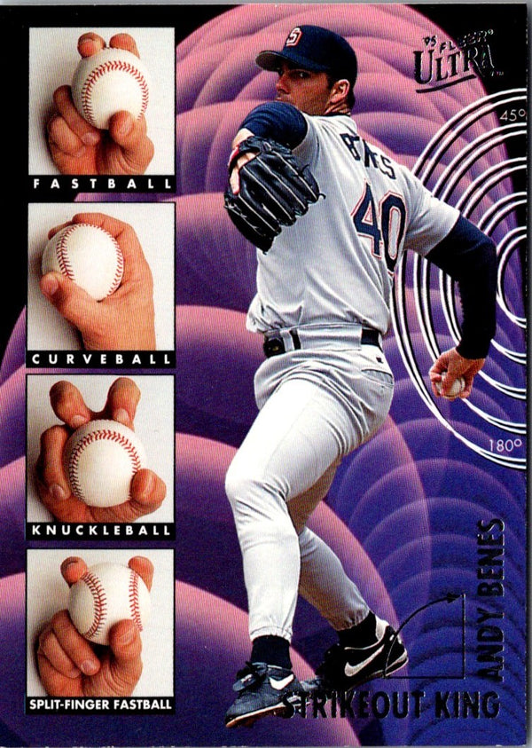 1995 Ultra Strikeout Kings Andy Benes #1