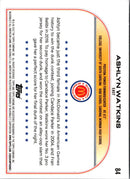 2022 Topps Chrome McDonald's All American Ashlyn Watkins