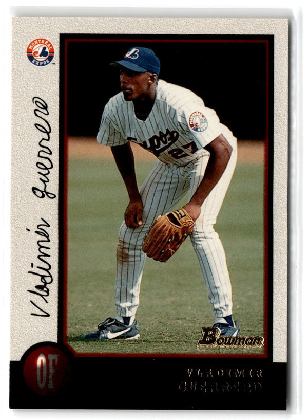 1998 Bowman Chrome Refractors Vladimir Guerrero #30